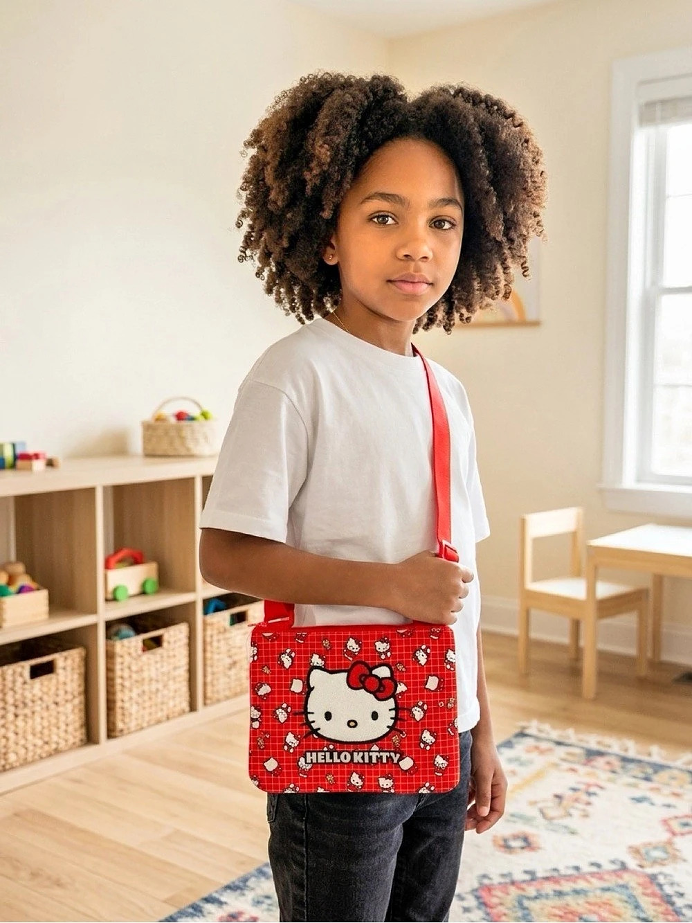 Hello Kitty Red Crossbody Bag - Picture 2 of 6